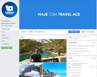 Travel Ace Assistance - Página do Facebook